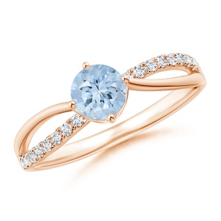 Round AA Aquamarine