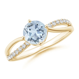 Round A Aquamarine