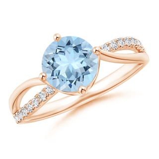 Round AAA Aquamarine