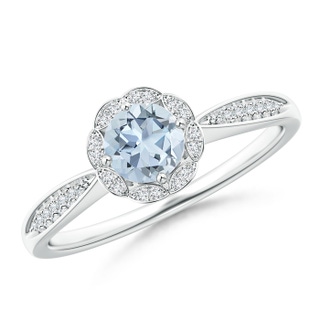 Round A Aquamarine