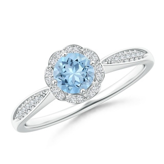 Round AAA Aquamarine