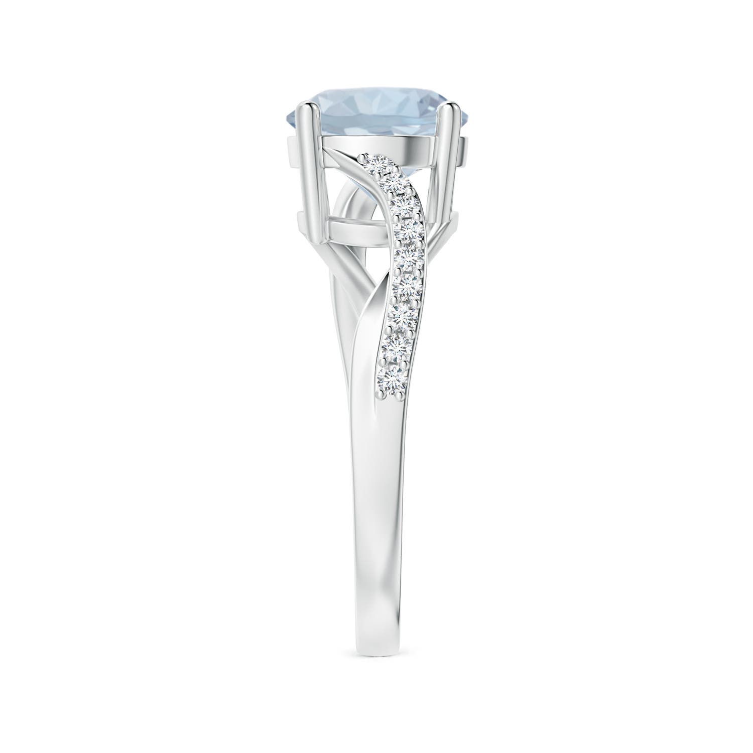 A - Aquamarine / 1.78 CT / 14 KT White Gold