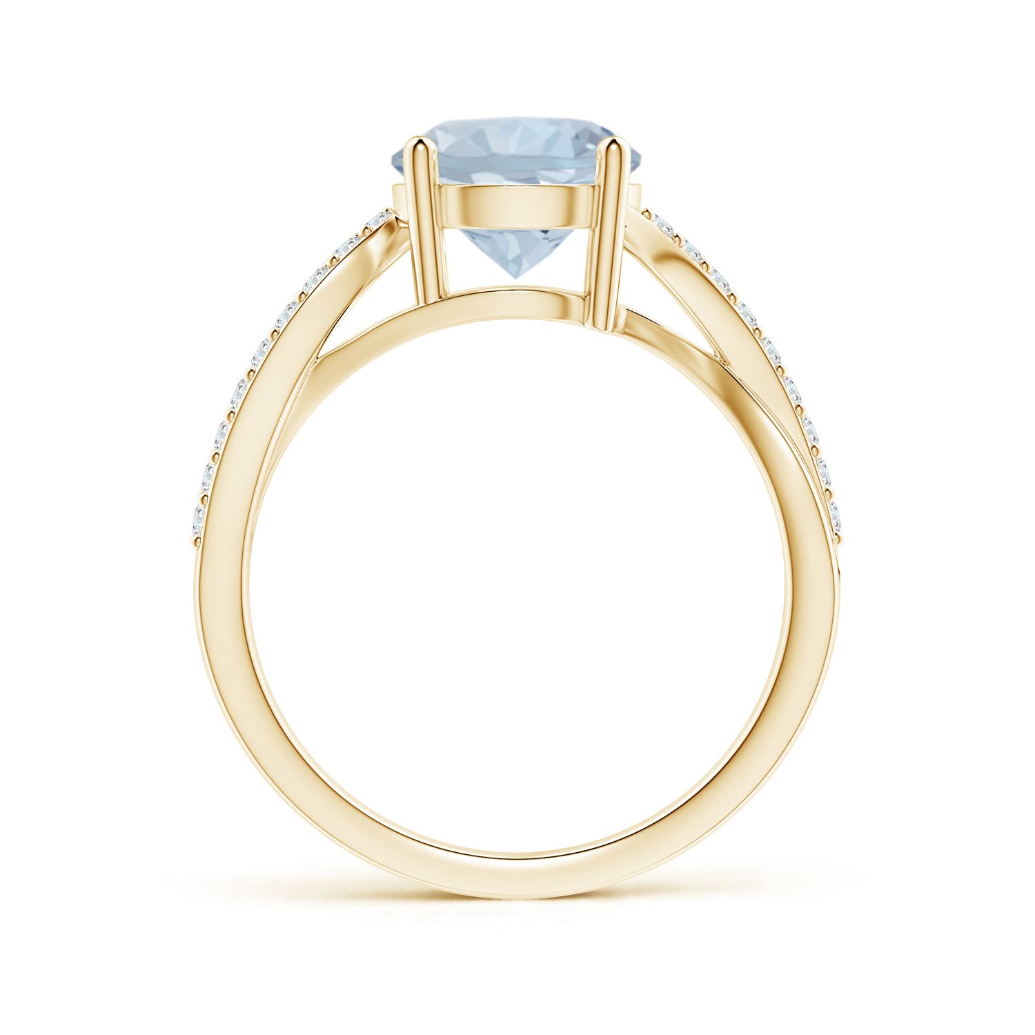 A - Aquamarine / 1.78 CT / 14 KT Yellow Gold