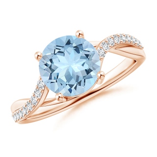 Round AAA Aquamarine