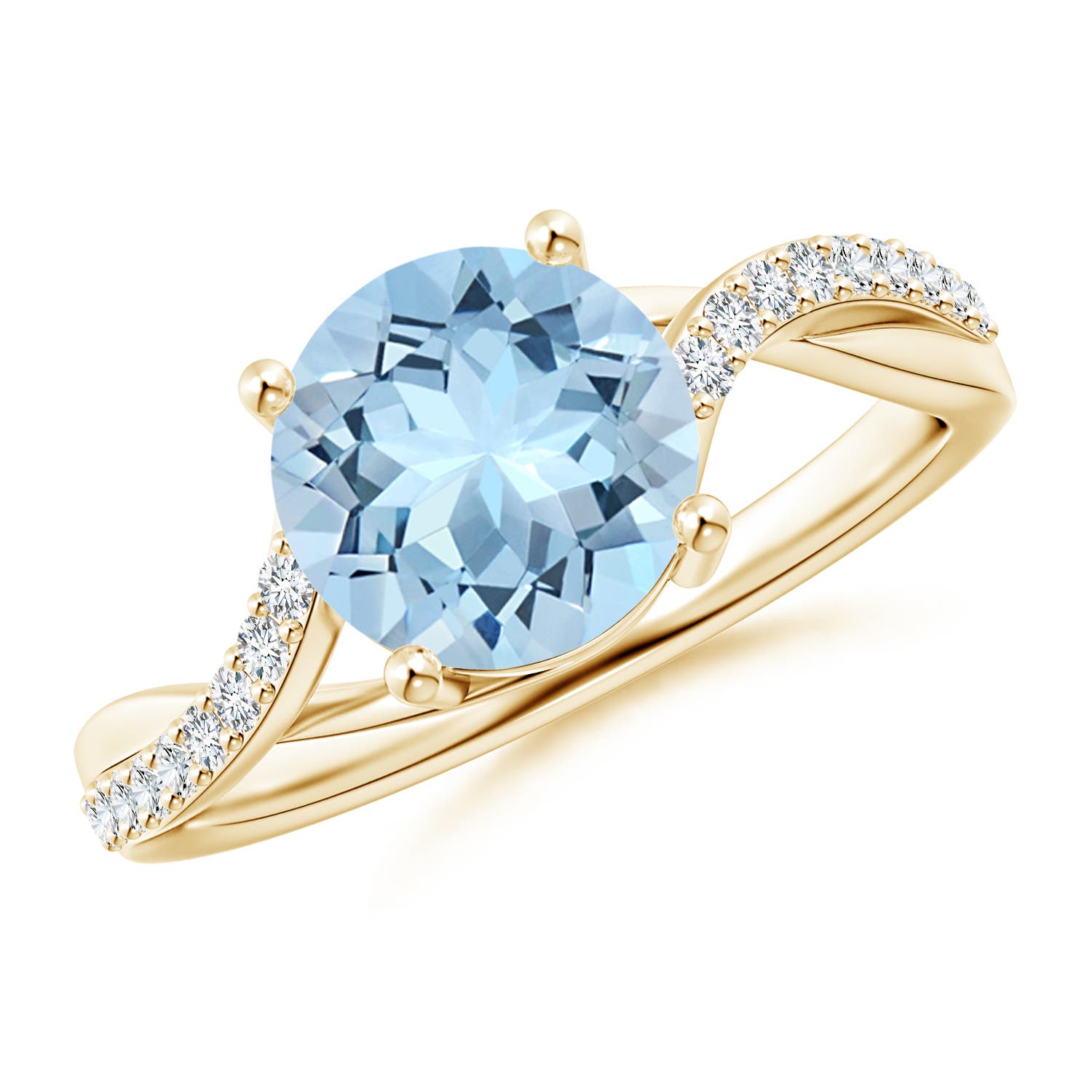 AAA - Aquamarine / 1.78 CT / 14 KT Yellow Gold