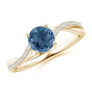 Round A London Blue Topaz