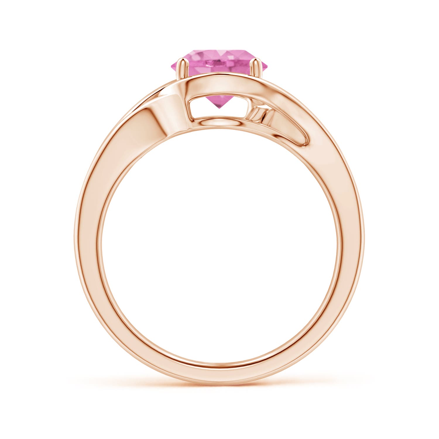 A - Pink Sapphire / 1.6 CT / 14 KT Rose Gold