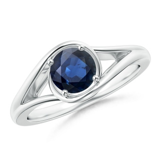 Round AA Blue Sapphire
