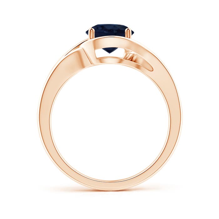 A - Blue Sapphire / 1.6 CT / 14 KT Rose Gold