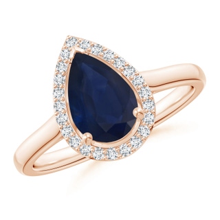 Pear A Blue Sapphire