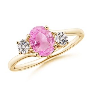 Oval A Pink Sapphire