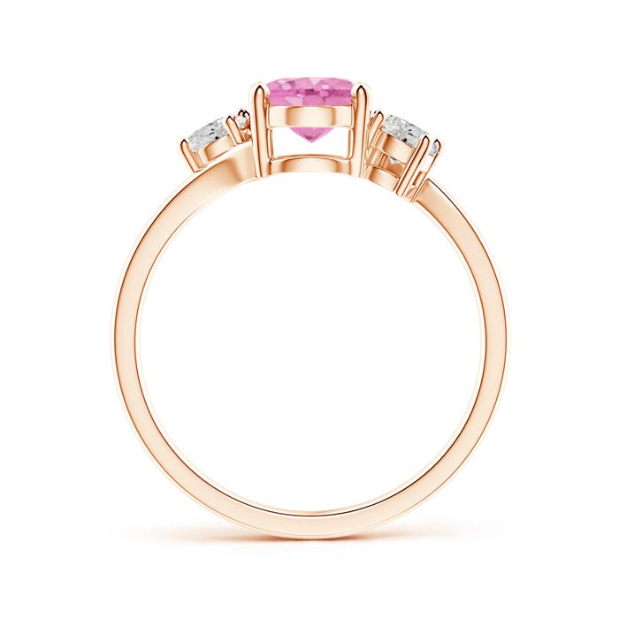 A - Pink Sapphire / 1.77 CT / 14 KT Rose Gold