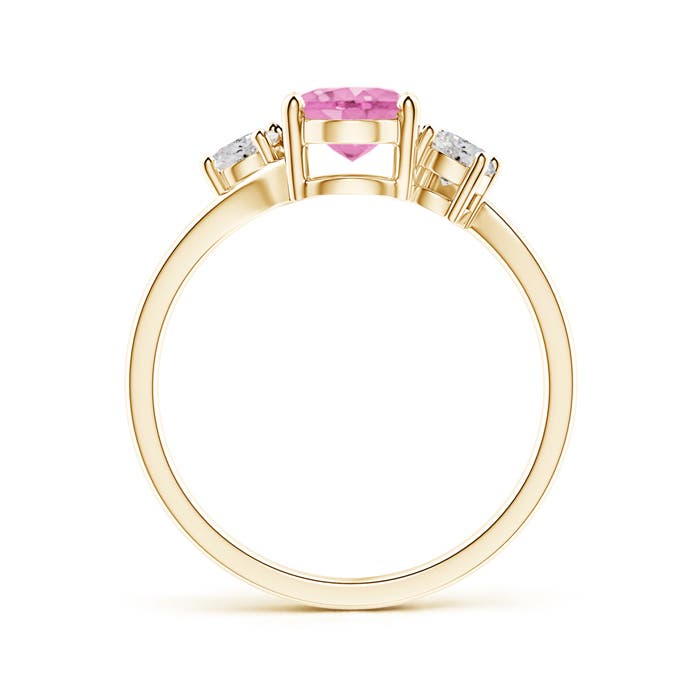 A - Pink Sapphire / 1.77 CT / 14 KT Yellow Gold