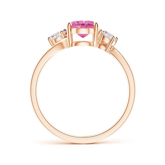 AA - Pink Sapphire / 1.77 CT / 14 KT Rose Gold