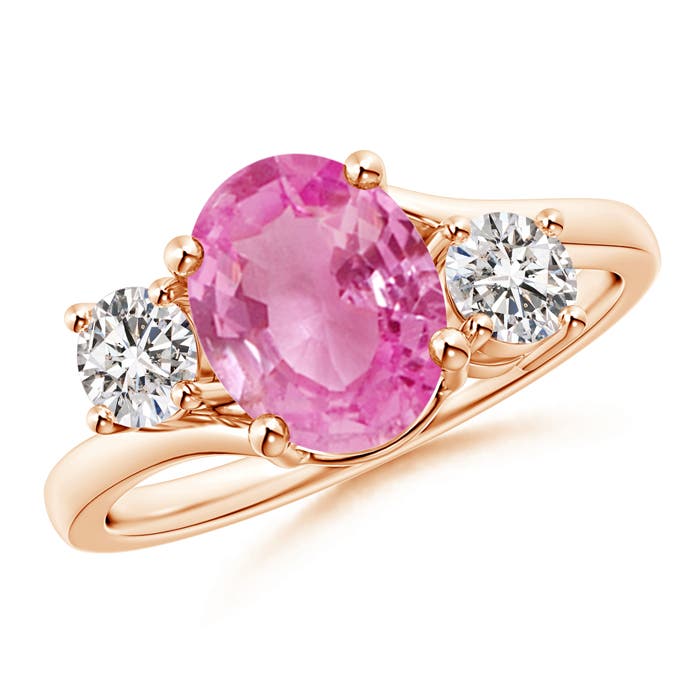 AA - Pink Sapphire / 2.36 CT / 14 KT Rose Gold