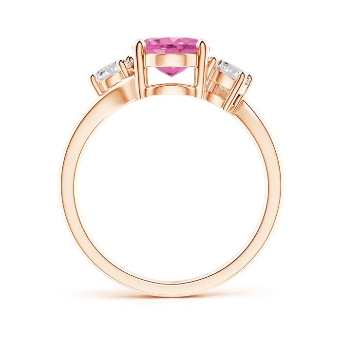 AA - Pink Sapphire / 2.36 CT / 14 KT Rose Gold