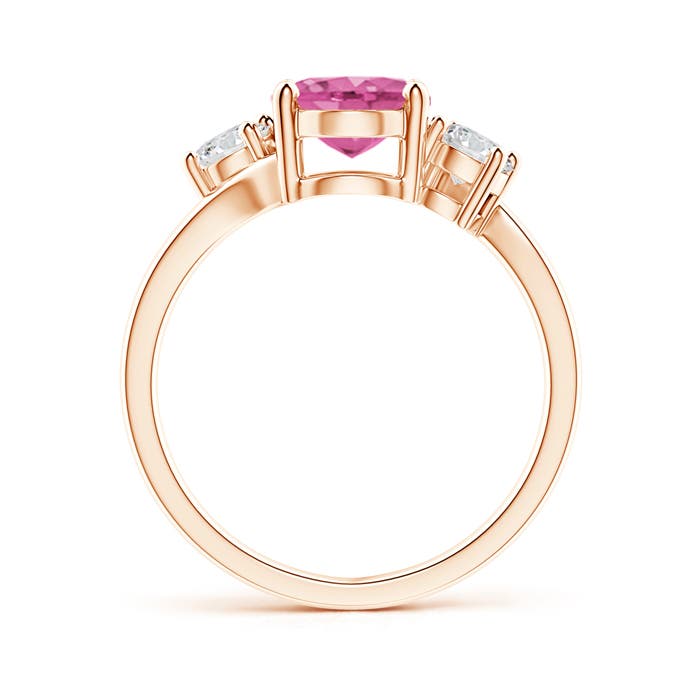 AAA - Pink Sapphire / 2.36 CT / 14 KT Rose Gold