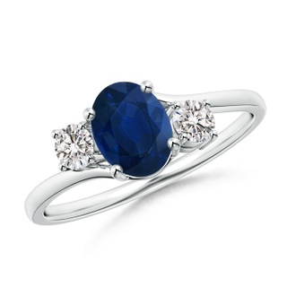 Oval AA Blue Sapphire