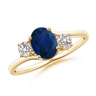 Oval AA Blue Sapphire