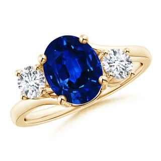 Oval AAAA Blue Sapphire
