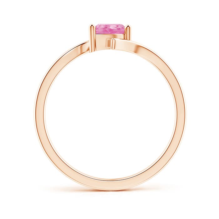 A - Pink Sapphire / 0.45 CT / 14 KT Rose Gold