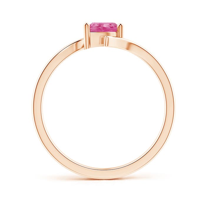 AAA - Pink Sapphire / 0.45 CT / 14 KT Rose Gold