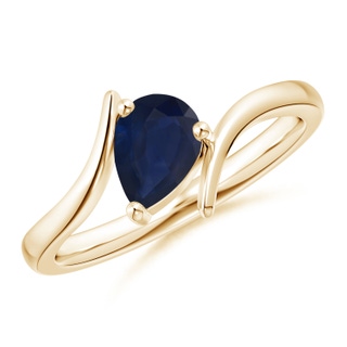 Pear A Blue Sapphire
