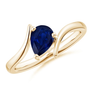 Pear AA Blue Sapphire
