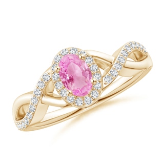 Oval A Pink Sapphire