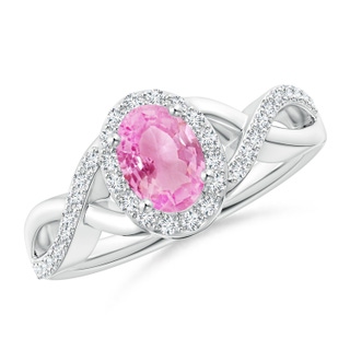 Oval A Pink Sapphire