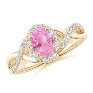 Oval A Pink Sapphire