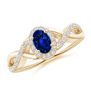 Oval AAAA Blue Sapphire