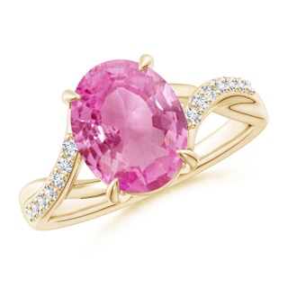 Oval AA Pink Sapphire