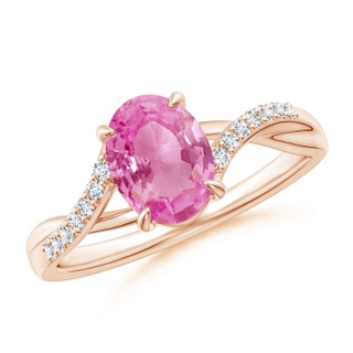 Oval AA Pink Sapphire