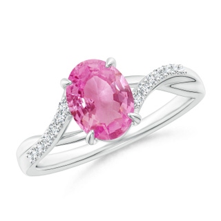 Oval AA Pink Sapphire