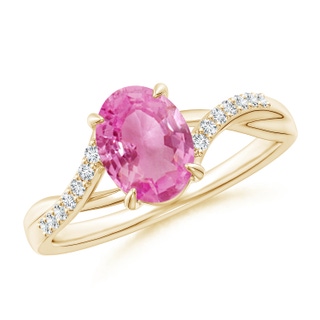 Oval AA Pink Sapphire