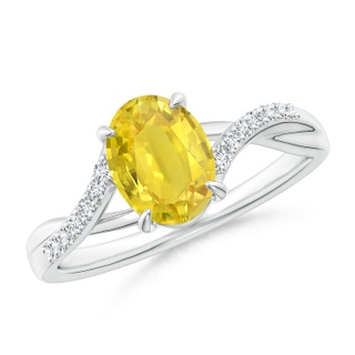 Oval AA Yellow Sapphire
