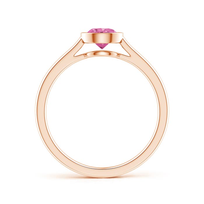 AAA - Pink Sapphire / 0.6 CT / 14 KT Rose Gold