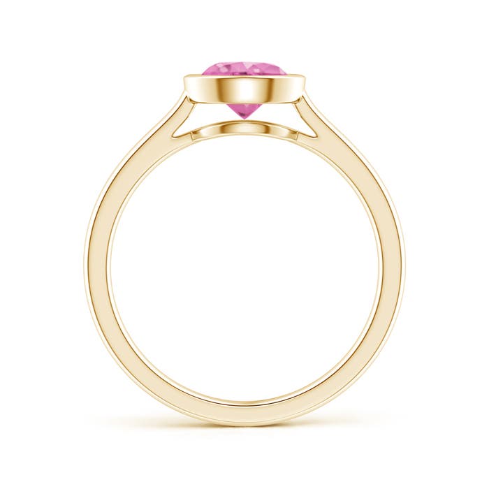 AA - Pink Sapphire / 1 CT / 14 KT Yellow Gold