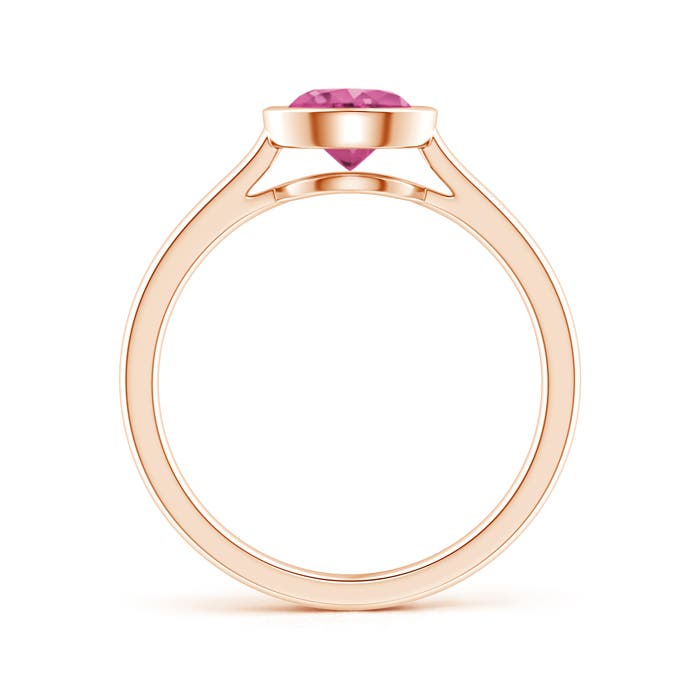 AAAA - Pink Sapphire / 1 CT / 14 KT Rose Gold