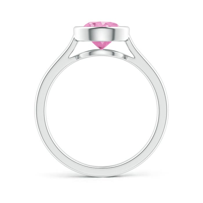 A - Pink Sapphire / 1.6 CT / 14 KT White Gold