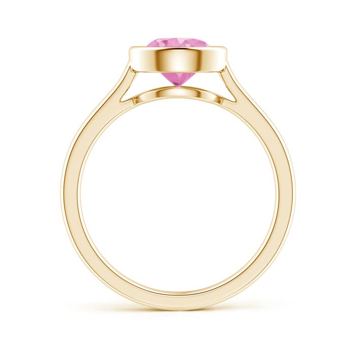 A - Pink Sapphire / 1.6 CT / 14 KT Yellow Gold