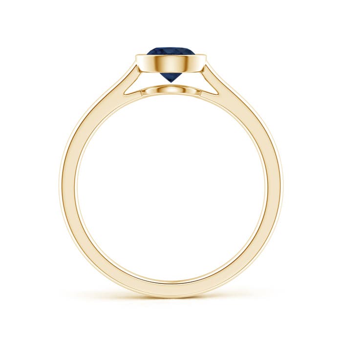 AA - Blue Sapphire / 0.6 CT / 14 KT Yellow Gold