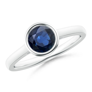 Round AA Blue Sapphire