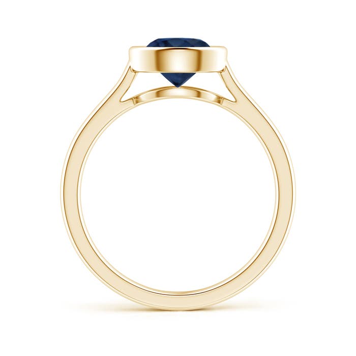 AA - Blue Sapphire / 1.6 CT / 14 KT Yellow Gold