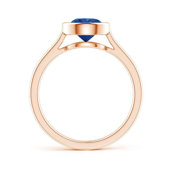 AAA - Blue Sapphire / 1.6 CT / 14 KT Rose Gold