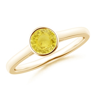Round A Yellow Sapphire