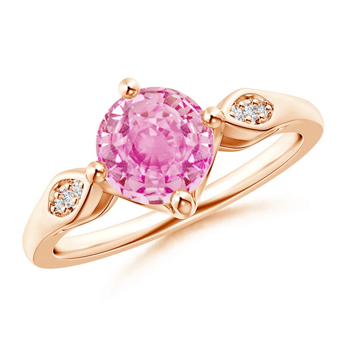 A - Pink Sapphire / 1.64 CT / 14 KT Rose Gold