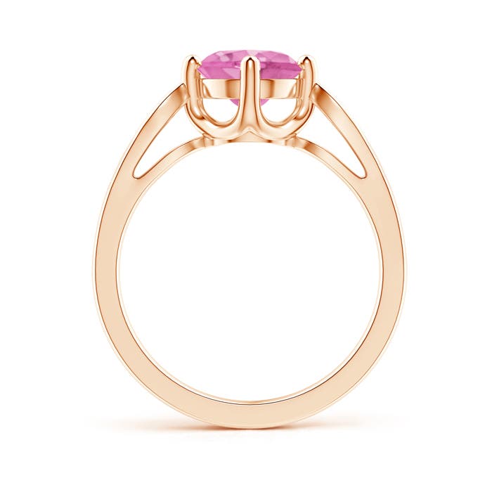 AA - Pink Sapphire / 1.64 CT / 14 KT Rose Gold