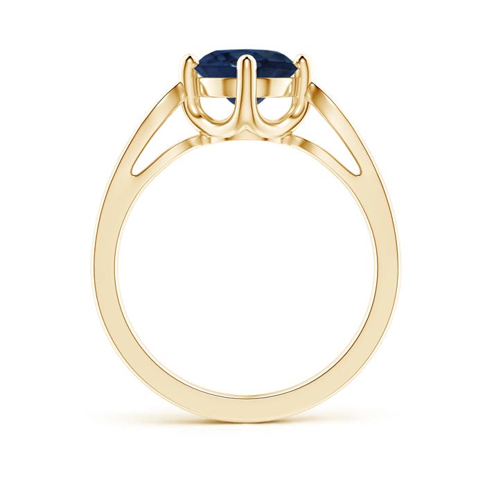 AA - Blue Sapphire / 1.64 CT / 14 KT Yellow Gold